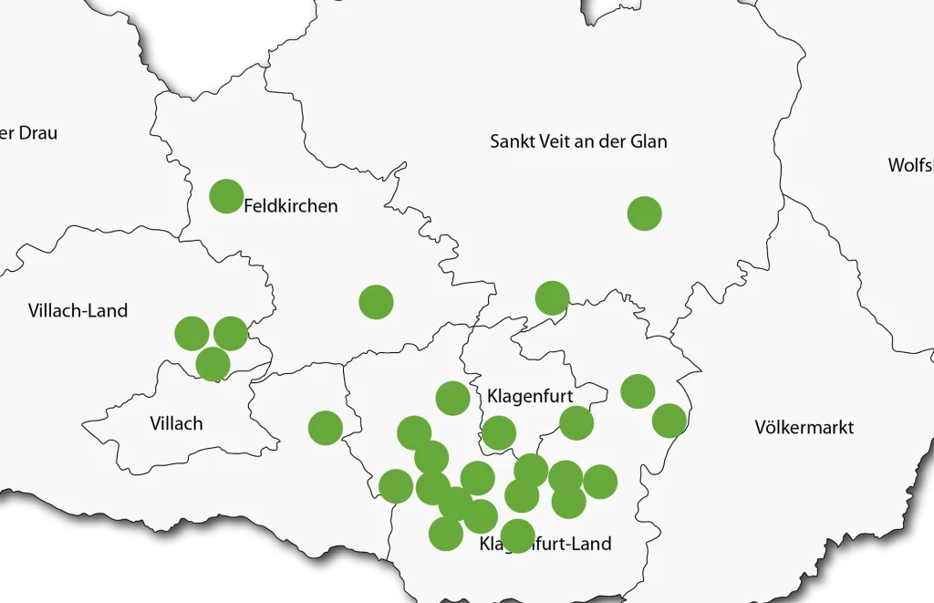 Karte Ausbaugebiete Regionalwärme